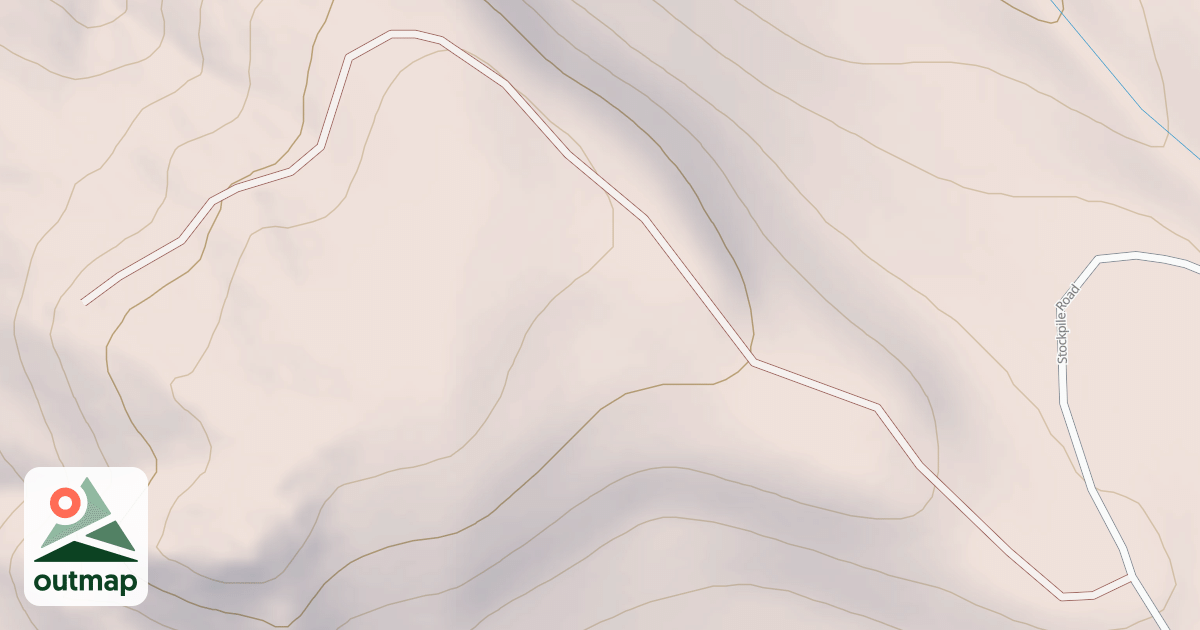 Map of USFS Motor Vehicle Use Map Roads {ABD58AB6-824D-4B14-B640-99D5F5347B93}