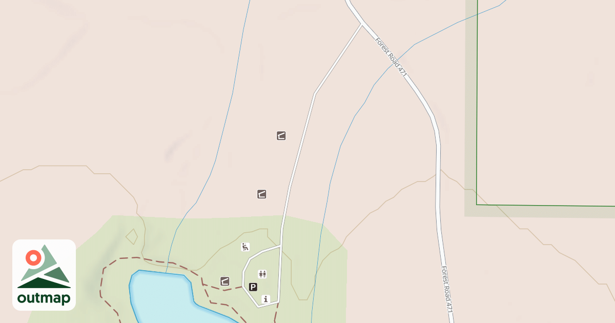 Map of USFS Motor Vehicle Use Map Roads {67B8CAF1-B028-45F3-8E49-11ABC36FE61D}