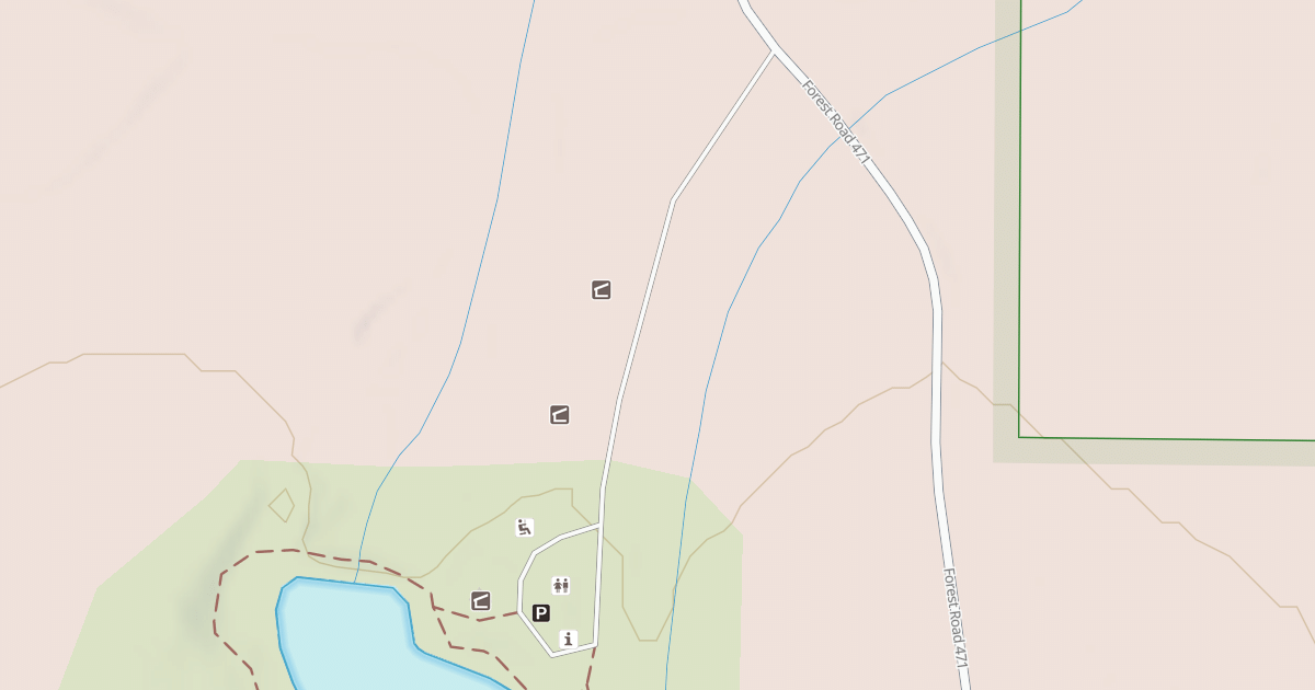 Map preview of USFS Motor Vehicle Use Map Roads {67B8CAF1-B028-45F3-8E49-11ABC36FE61D}