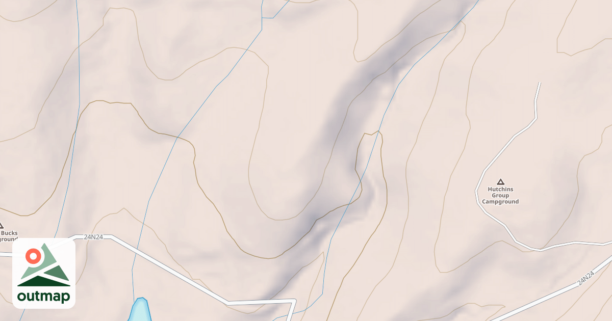 Map of BUCKS LAKE ADMIN SITE