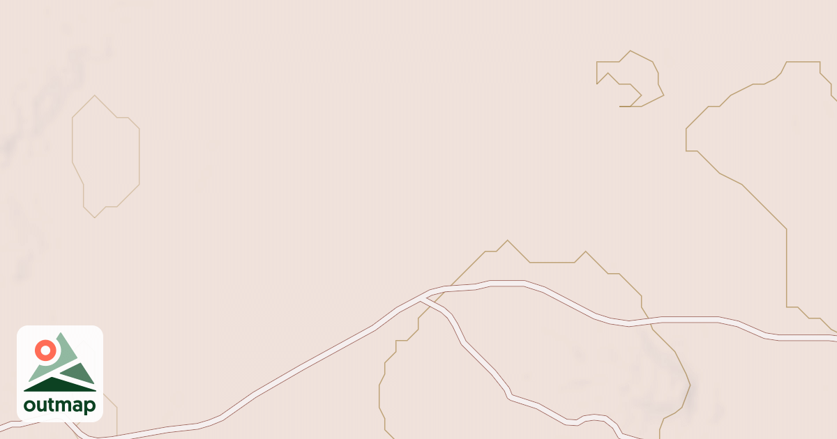 Map of Hackberry Trail System - Sand Hills Trail