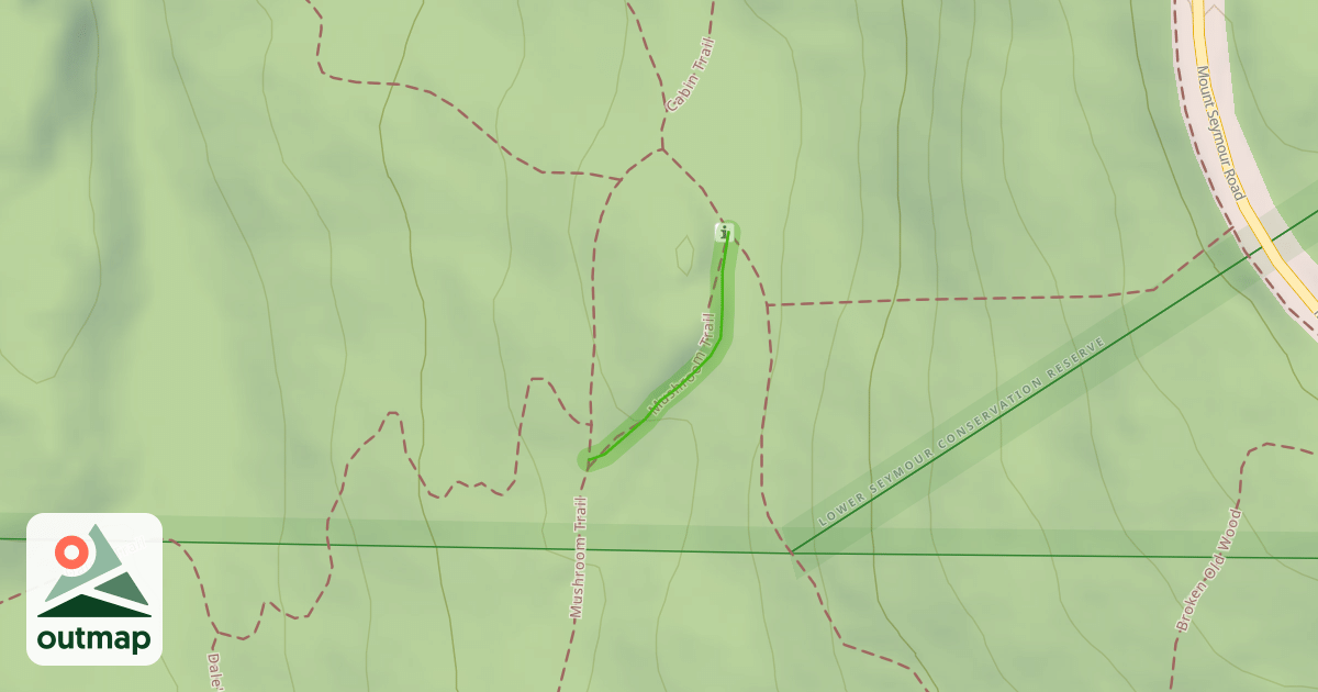 Map of Mushroom Trail