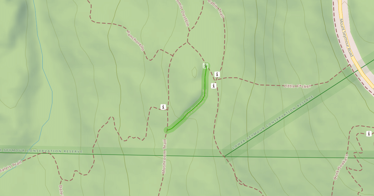 Map preview of Mushroom Trail