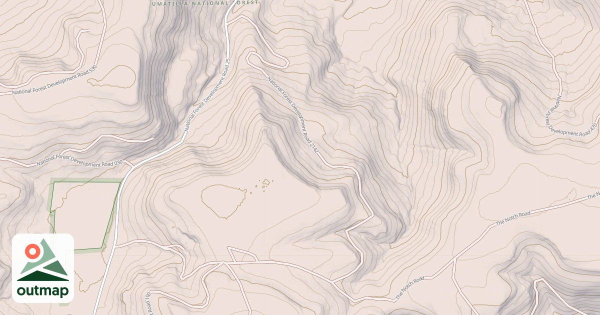 Map of USFS Motor Vehicle Use Map Roads {200E0332-8319-4274-B498-33EE85467840}