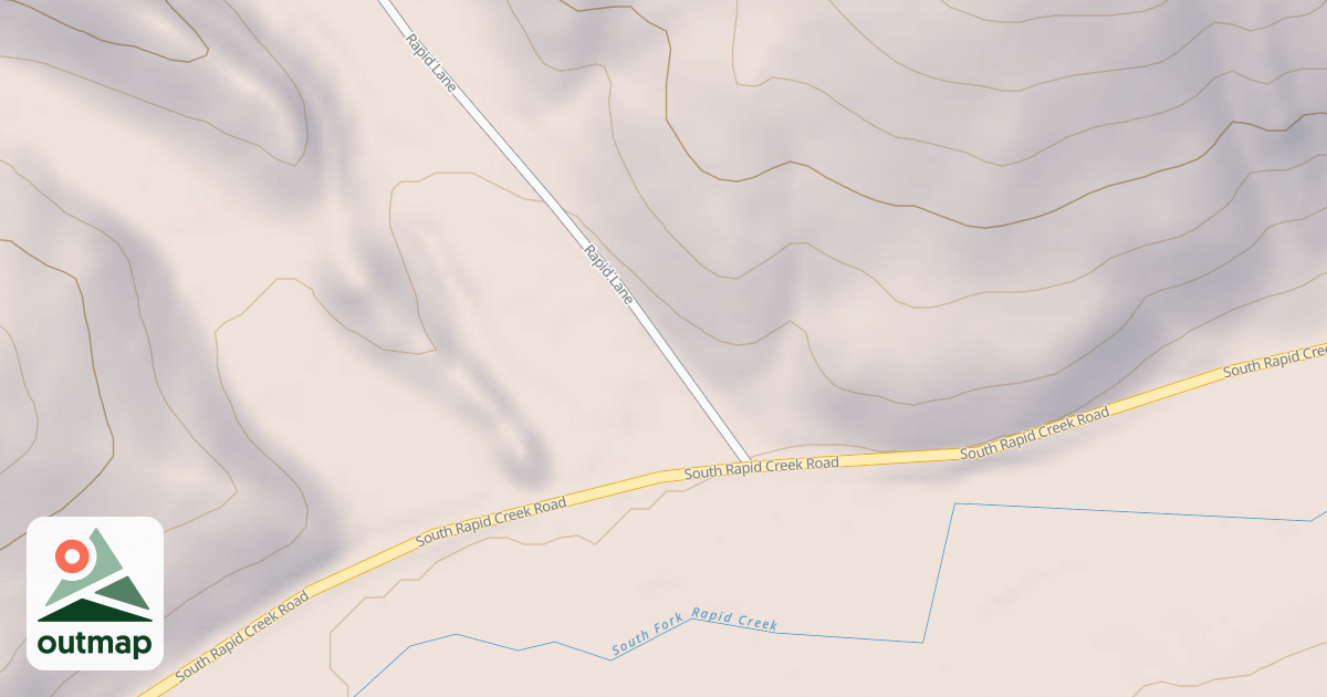 Map of BUCK SPRING LANE