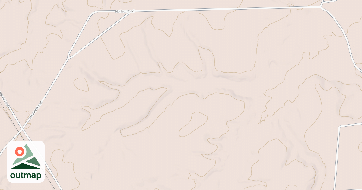 Map of USFS National Forest System Roads {EC4830DE-BB54-41E2-9654-B165D4FF3A3C}