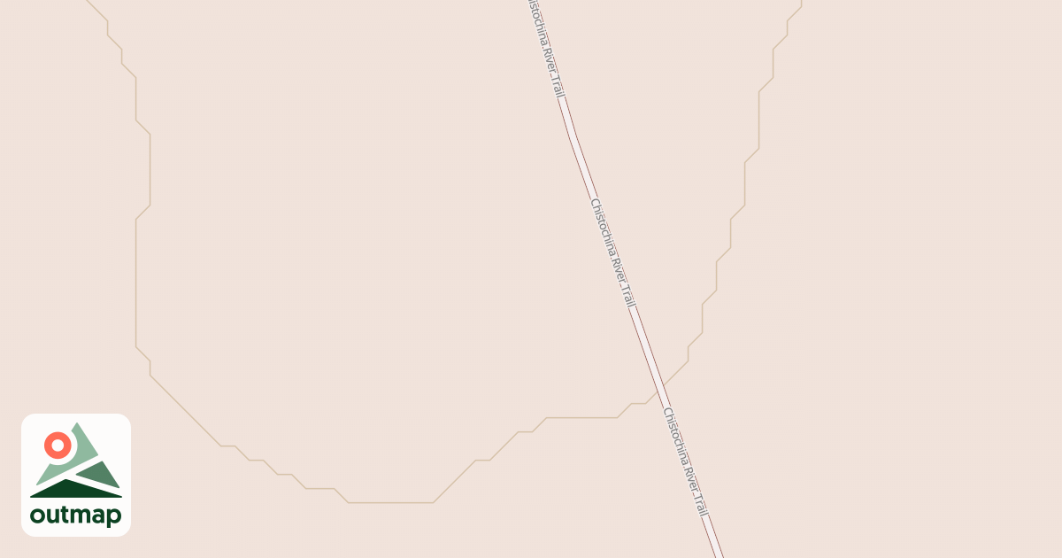 Map of Chistochina River
