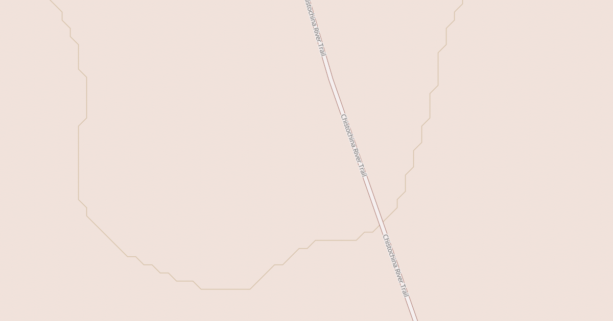 Map preview of Chistochina River