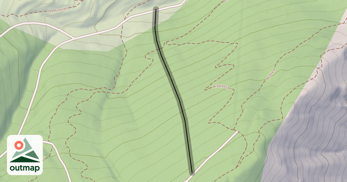 Map of L'Isard