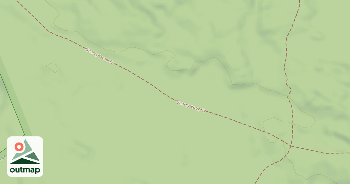 Map of Quarry Loop Trail