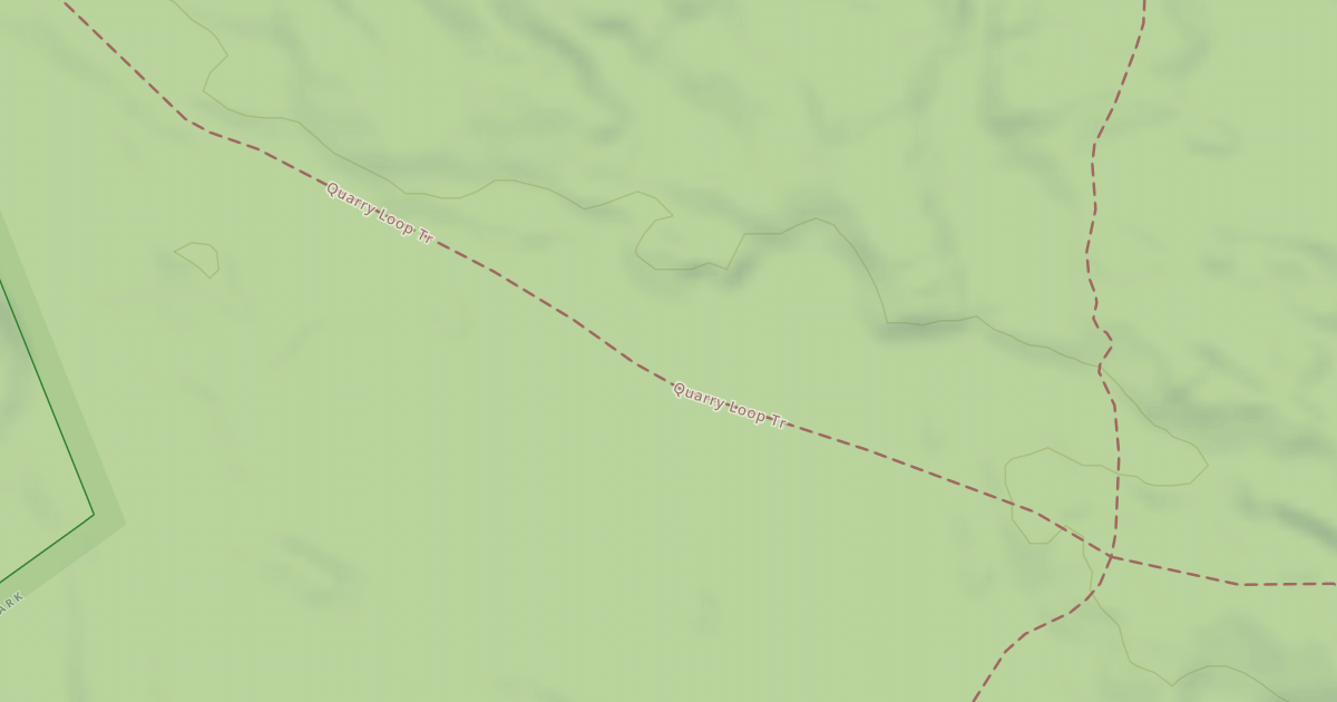Map preview of Quarry Loop Trail