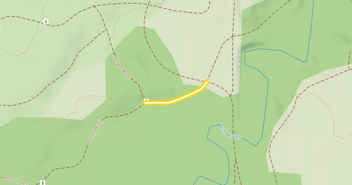 Map preview of Monarch Long Loop