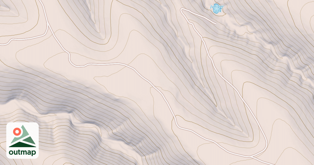 Map of JUNIPER TANK