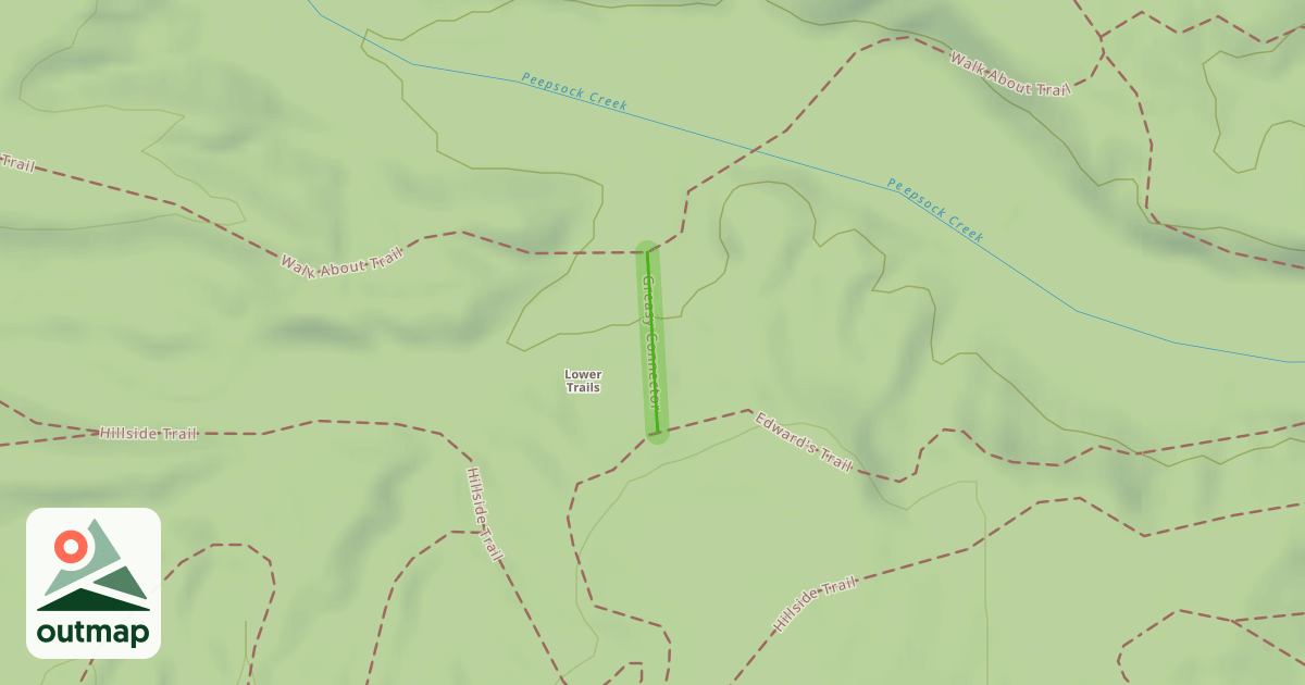 Map of Cedar Bridge