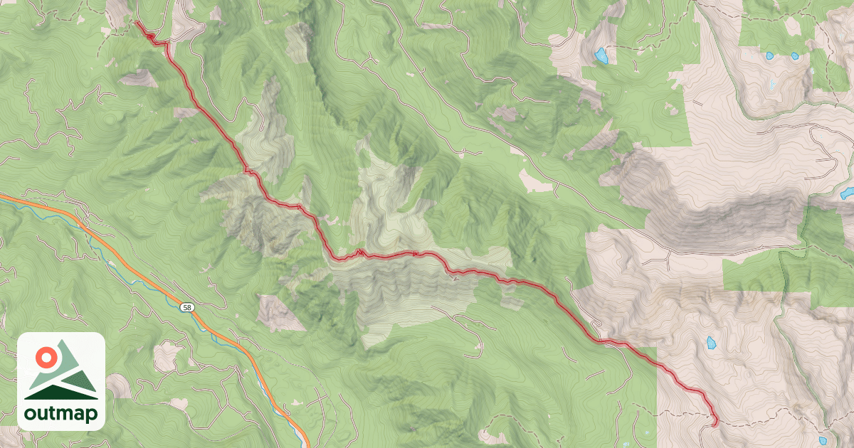 Map of Bunchgrass
