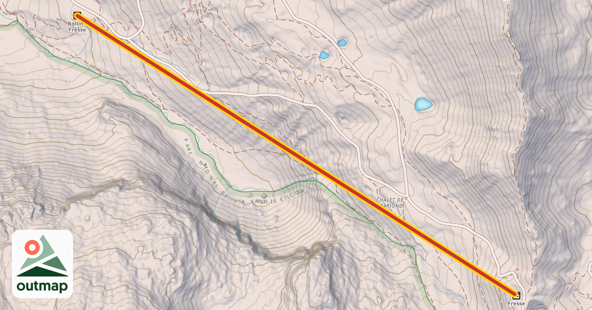 Map of Fresse