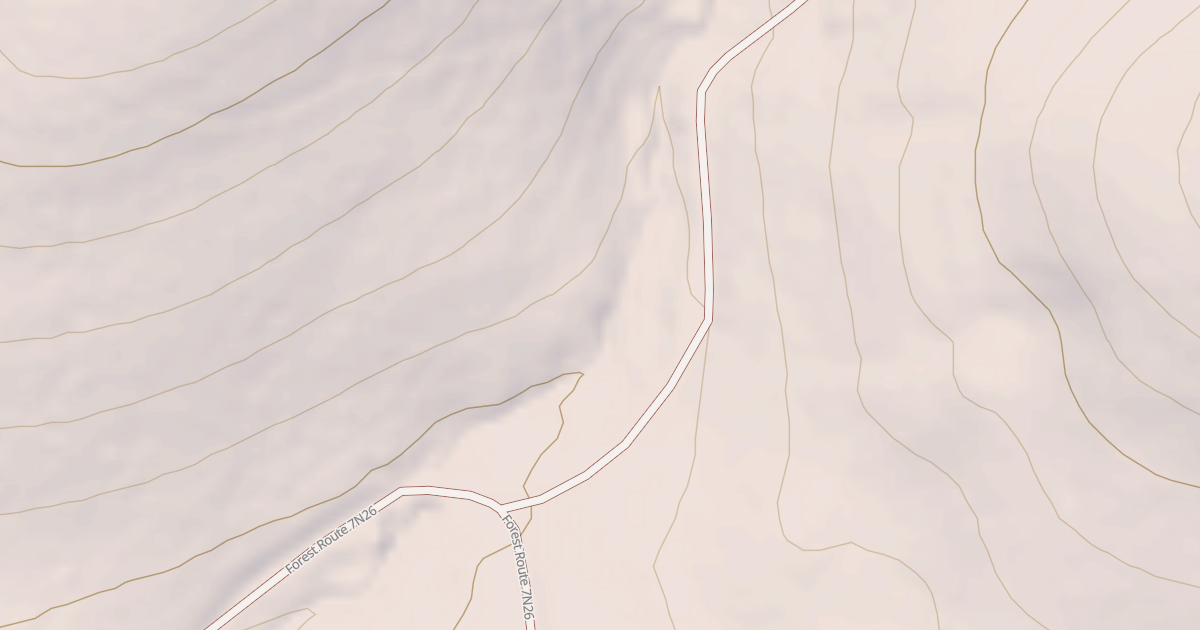 Map preview of USFS Motor Vehicle Use Map Roads {230B4741-1244-4667-AA7B-0A2E5BE05AED}