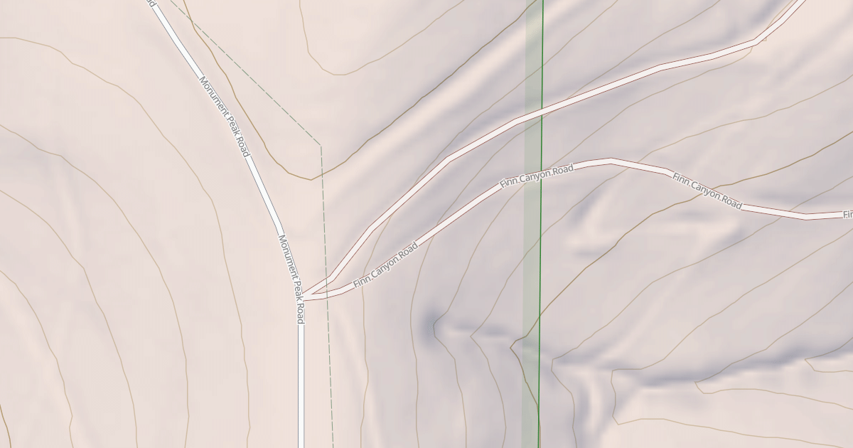 Map preview of FINN CANYON
