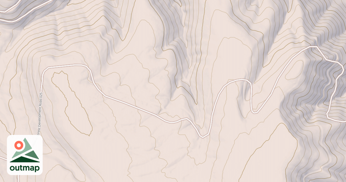 Map of USFS Motor Vehicle Use Map Roads {DF48F91C-8FB4-4161-9399-F38FD5536D7F}