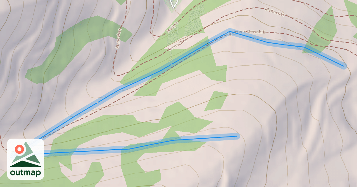 Map of Road D.O.