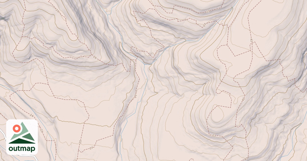 Map of Brock Creek #27