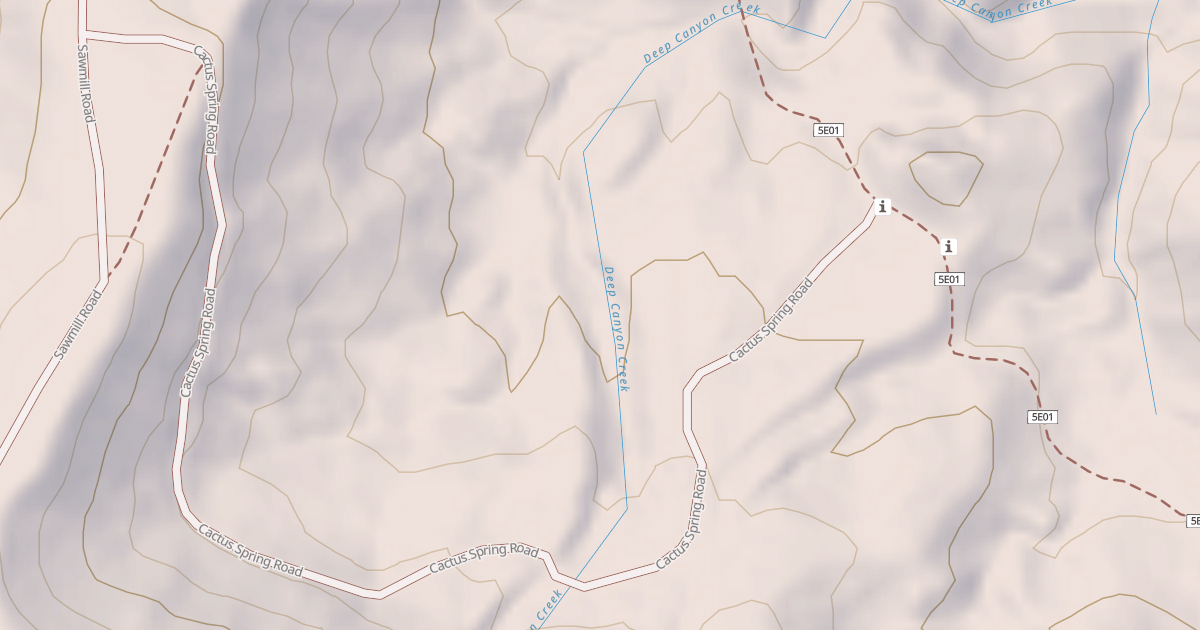 Map preview of CACTUS SPRING