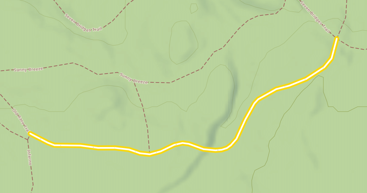 Map preview of Old Race Trail