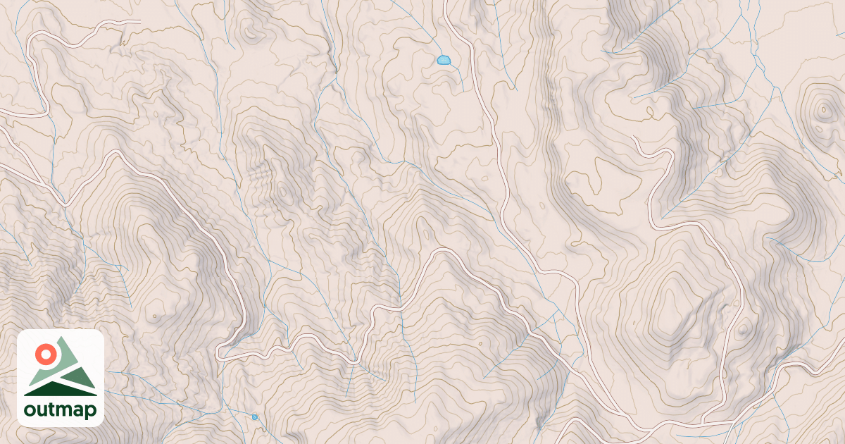Map of MILLER GULCH