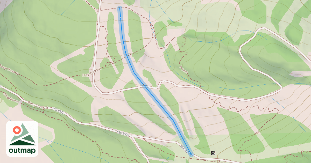 Map of Ullman's Alley