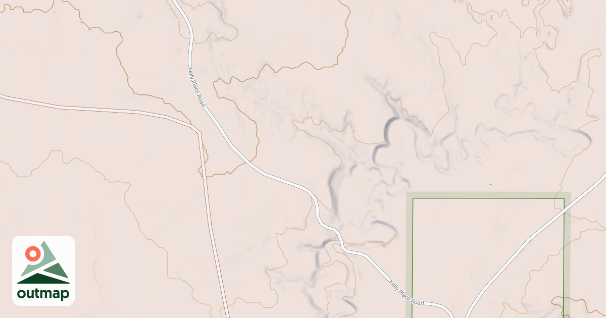 Map of KELLY PLACE