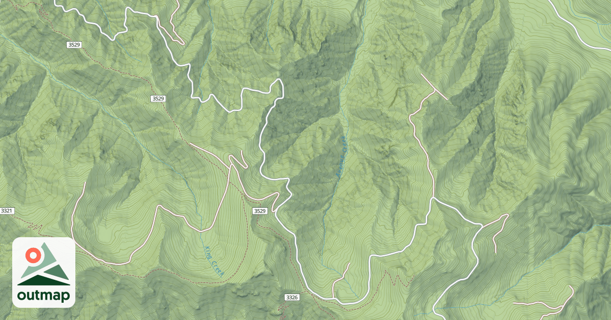 Map of EAST FORK & WAPITI