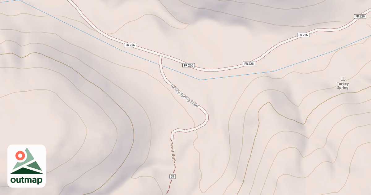Map of TURKEY SPRING