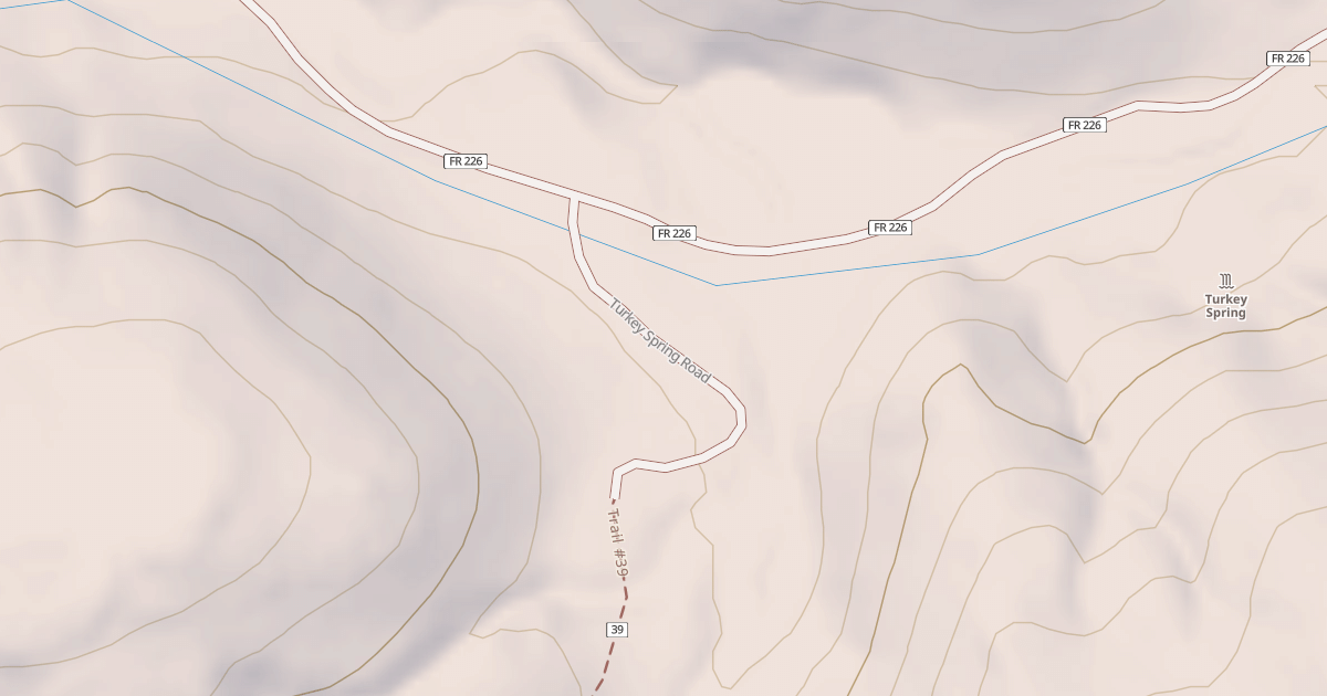 Map preview of TURKEY SPRING
