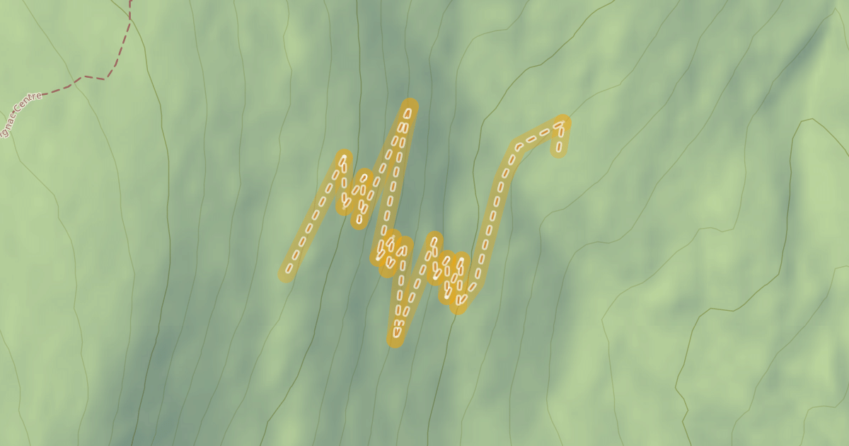Map preview of 770m
