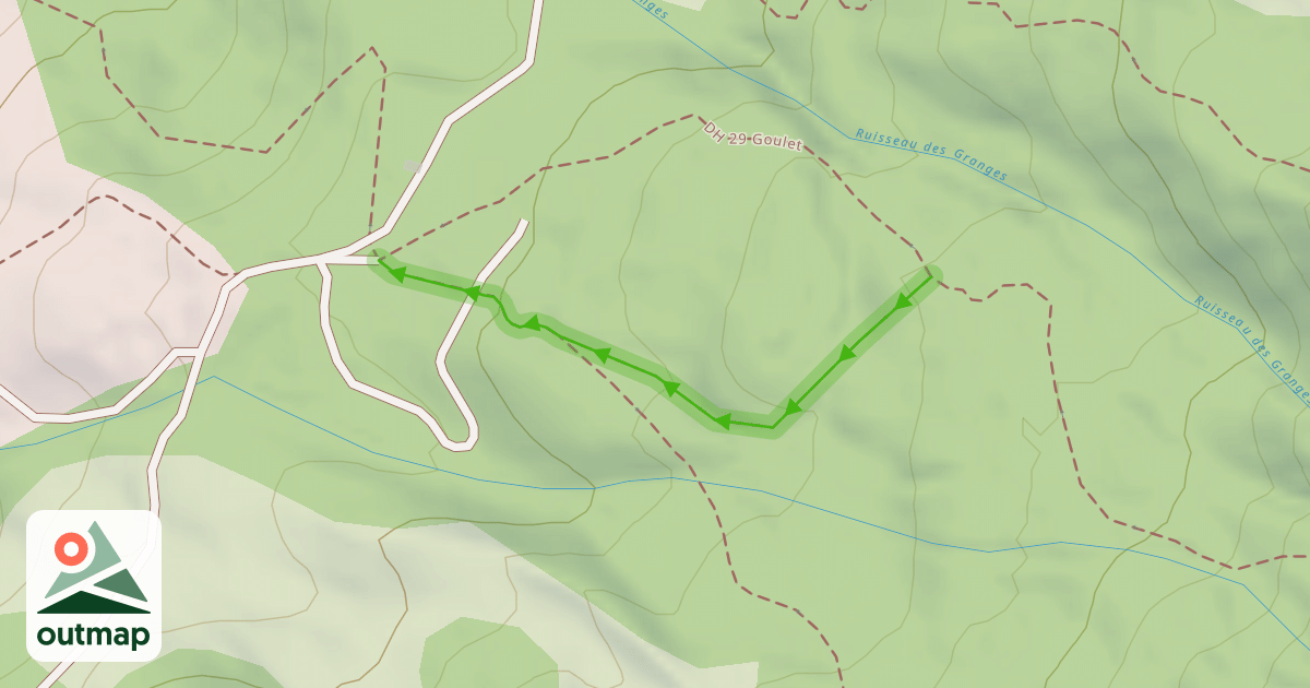 Map of DH 28 The Wood