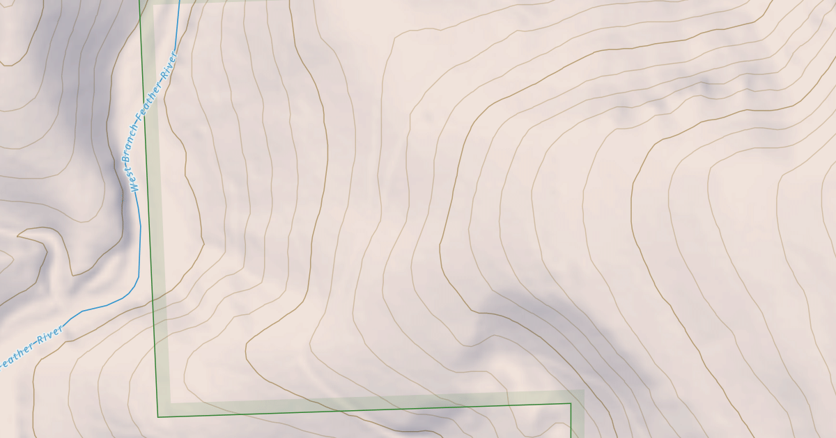 Map preview of FEATHER SPUR N