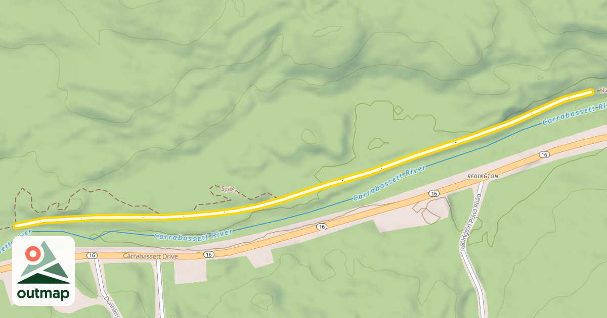 Map of Narrow Gauge Pathway