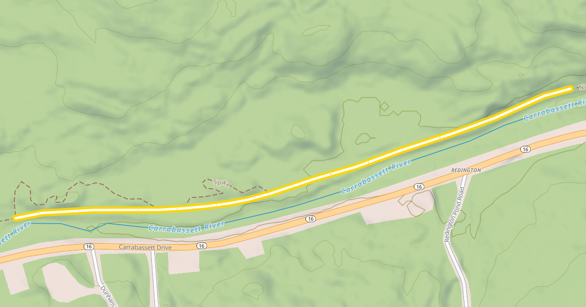 Map preview of Narrow Gauge Pathway