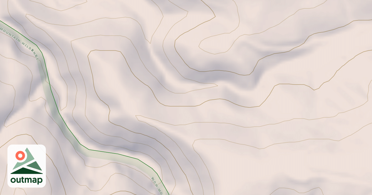 Map of NYE SPRINGS