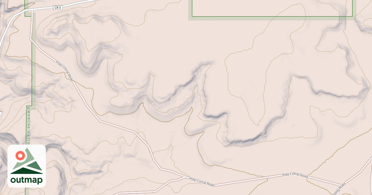 Map of POLE CORRAL