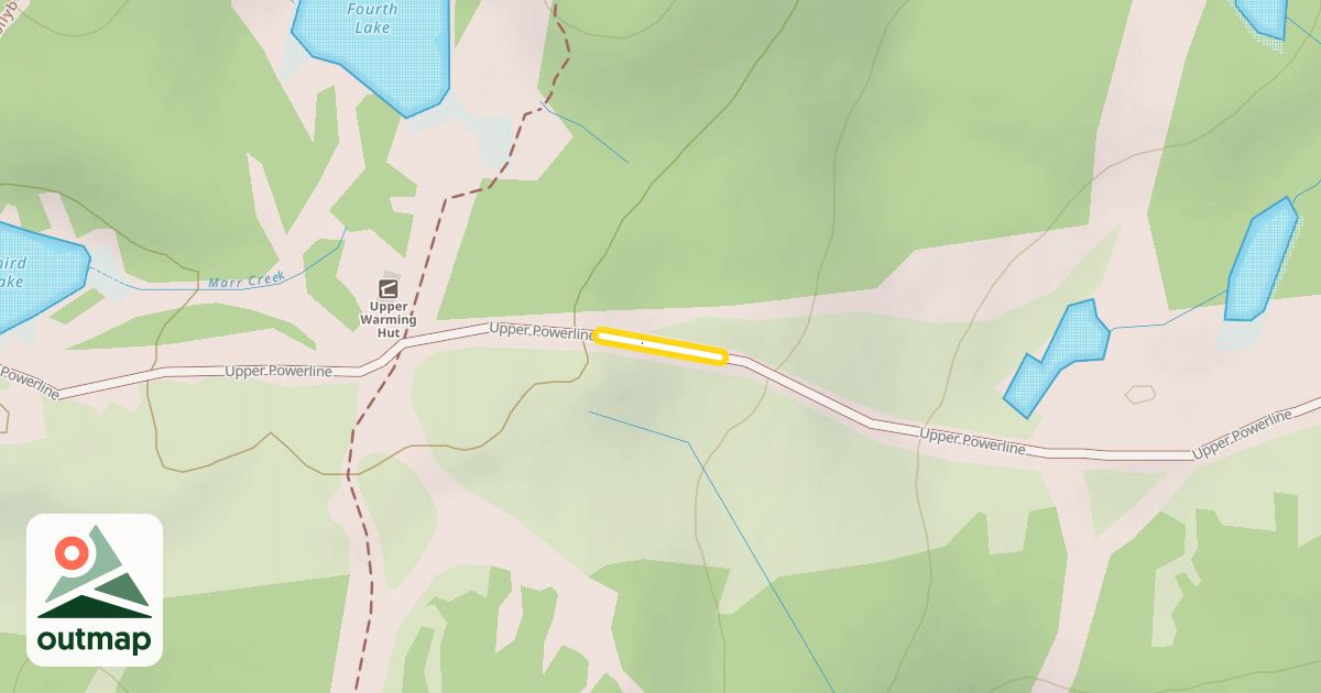 Map of Upper Powerline