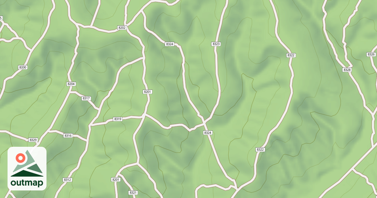 Map of USFS Motor Vehicle Use Map Trails 19946