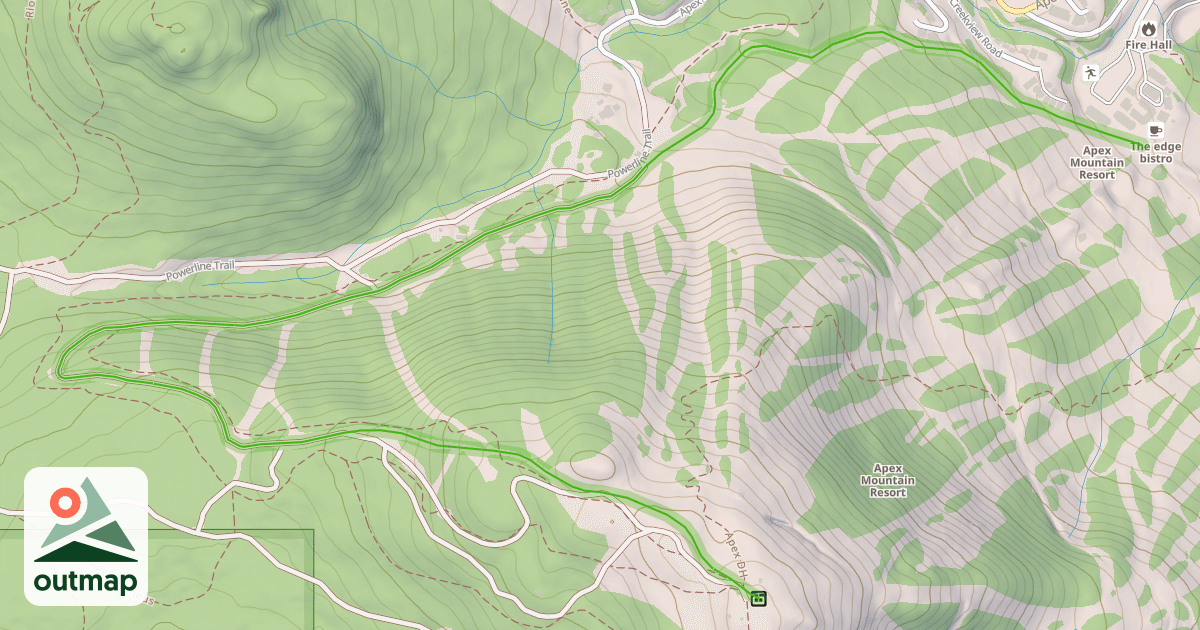 Map of Grandfather's Trail