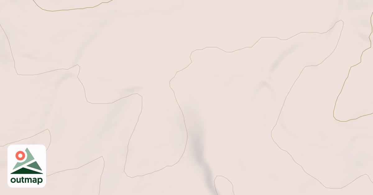 Map of UPPER PETIT JEAN SPUR