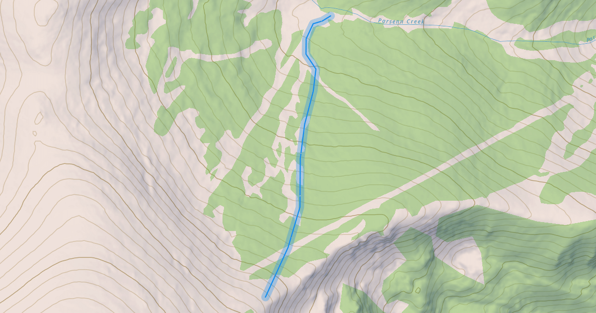 Map preview of Paintbrush