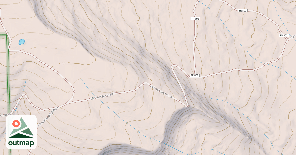 Map of 230 PWRL SEC 1