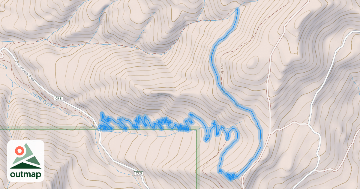 Map of Next Jen Trail