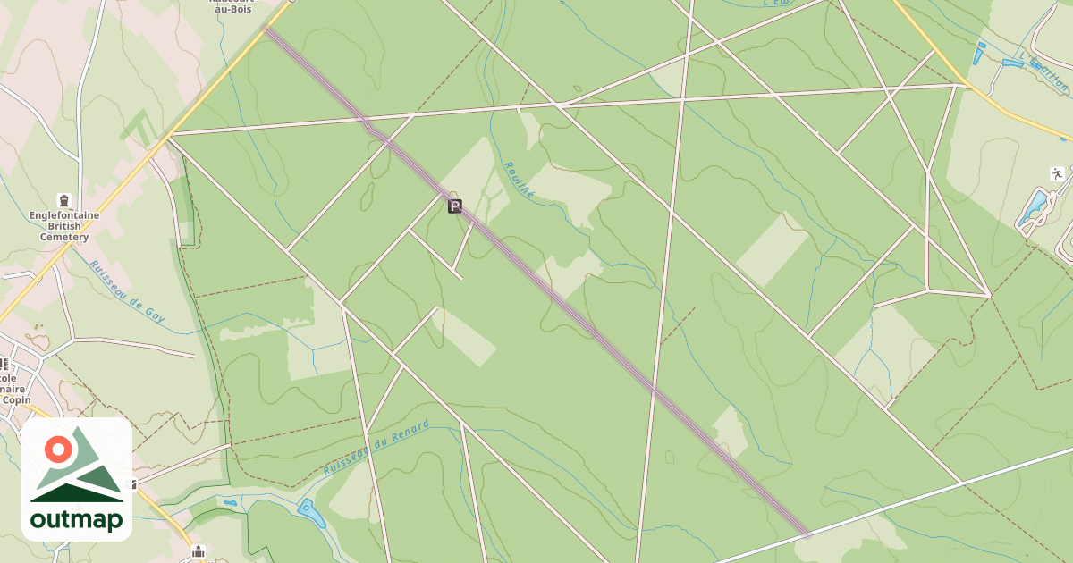 Map of Laie de la Maîtrise