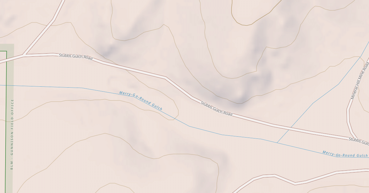 Map preview of BLM National GTLF Public Motorized Roads 3b0d7116-3860-4b14-9986-27673c6d0619