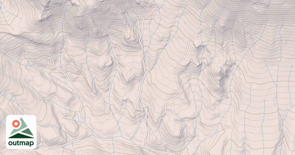 Map of DEER CR 1